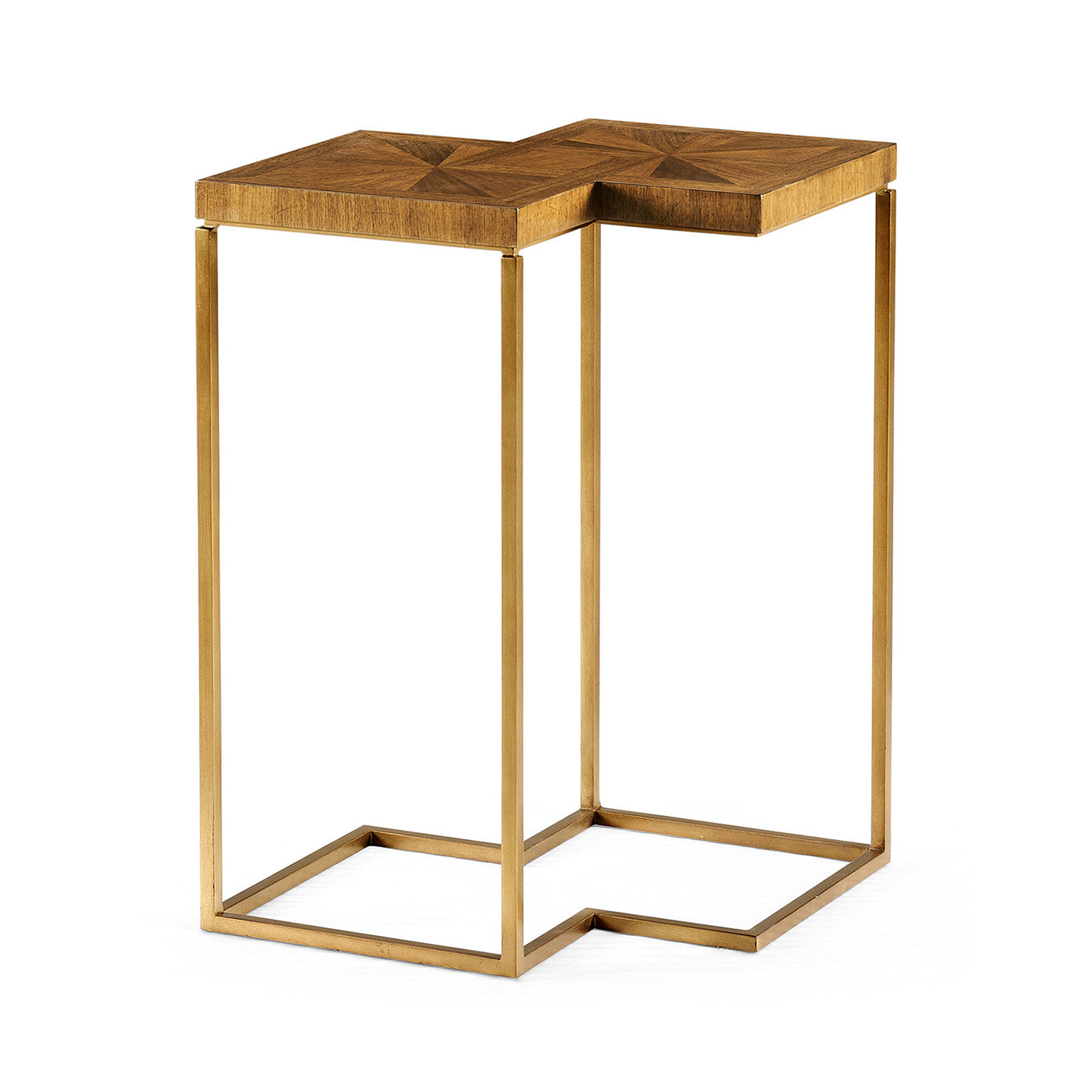 Side Table Double Diamond Bookmatched - Jonathan Charles