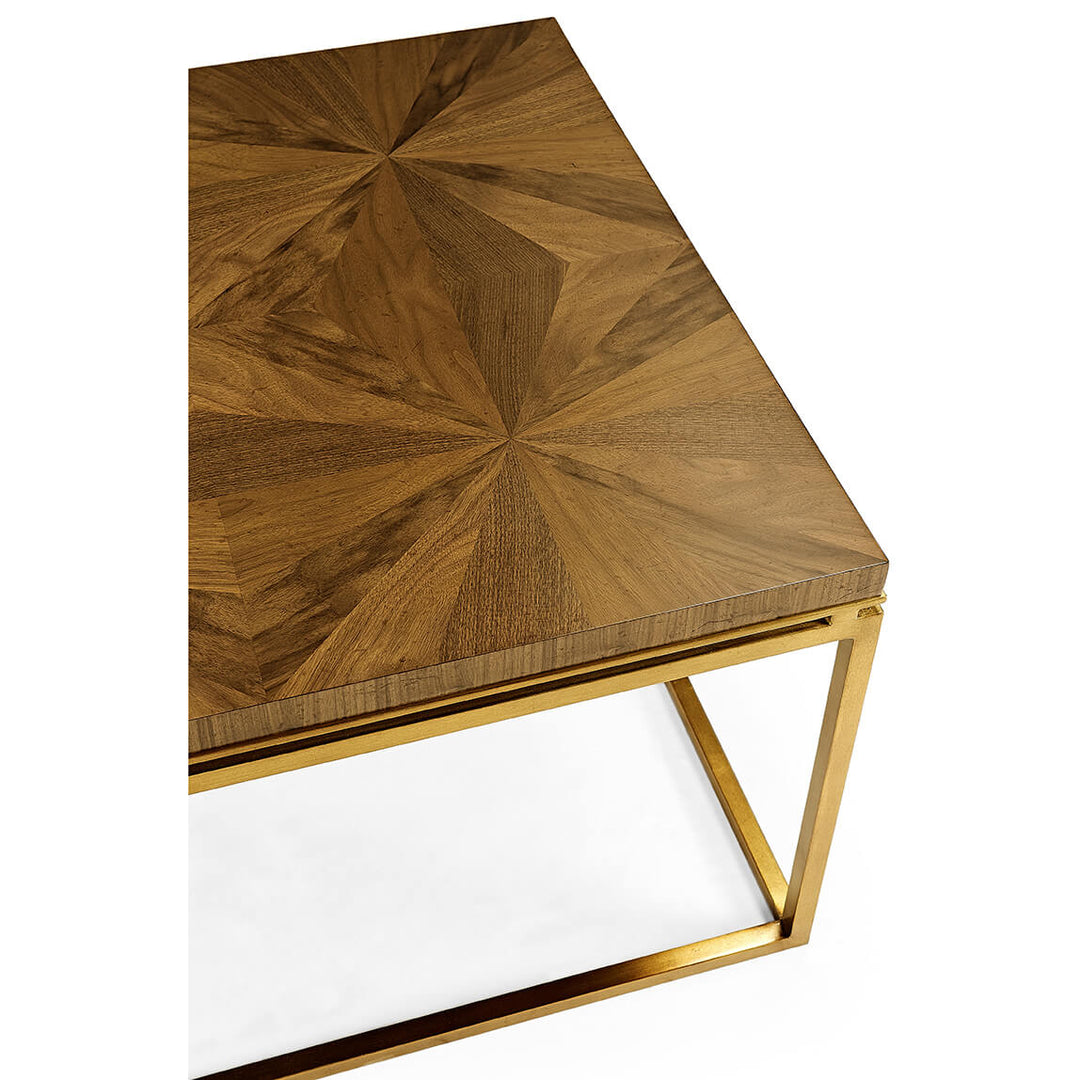 Coffee Table Walnut Bookmatched