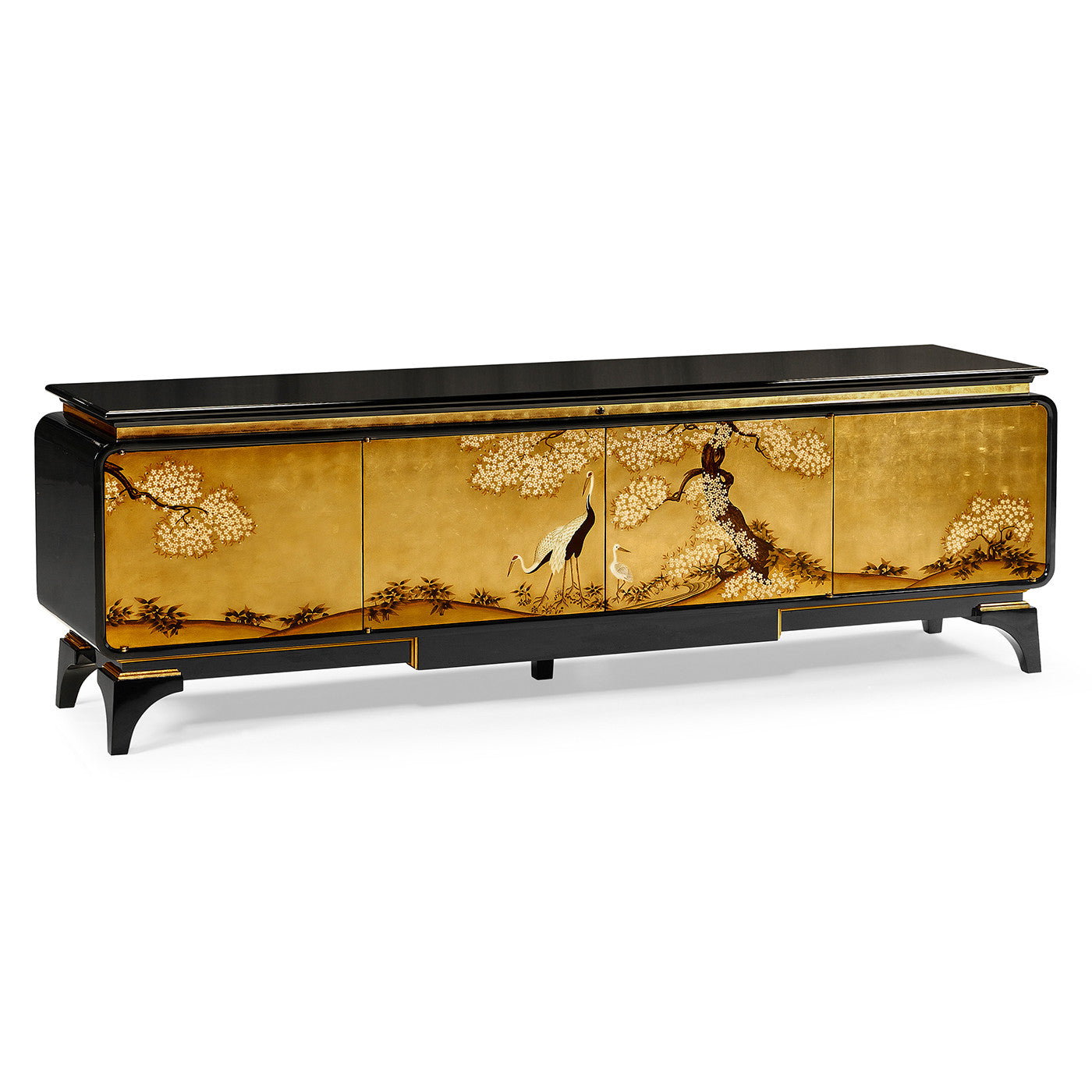 Media Cabinet Modern Asian