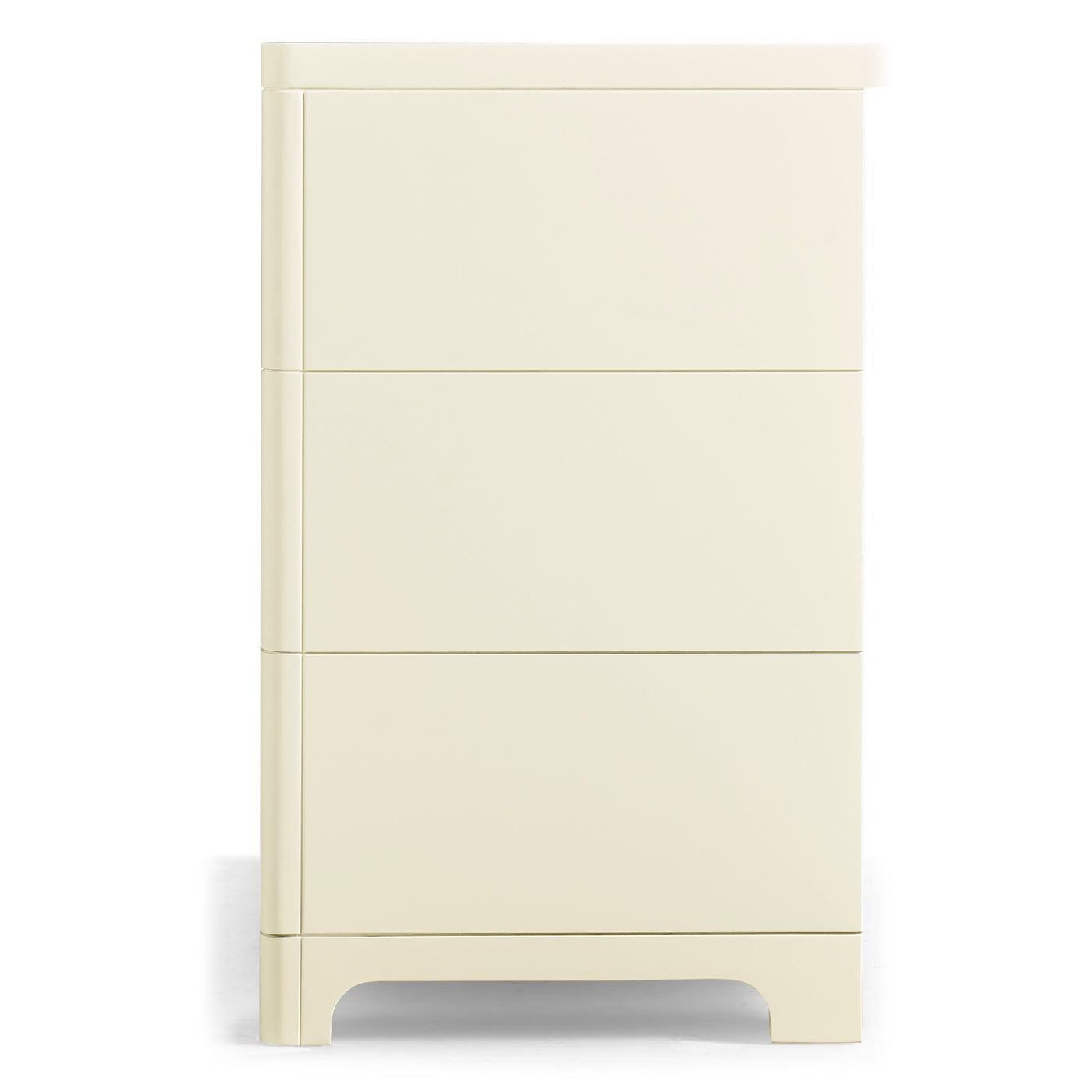 Chest of Drawers Bowfront in Ivory - Jonathan Charles