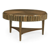 Runt soffbord Reeded