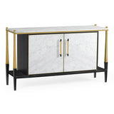 Sideboard in Marble & Ebonised Oak - Jonathan Charles