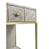 Bedside Table Transitional - Light French Oak - Jonathan Charles