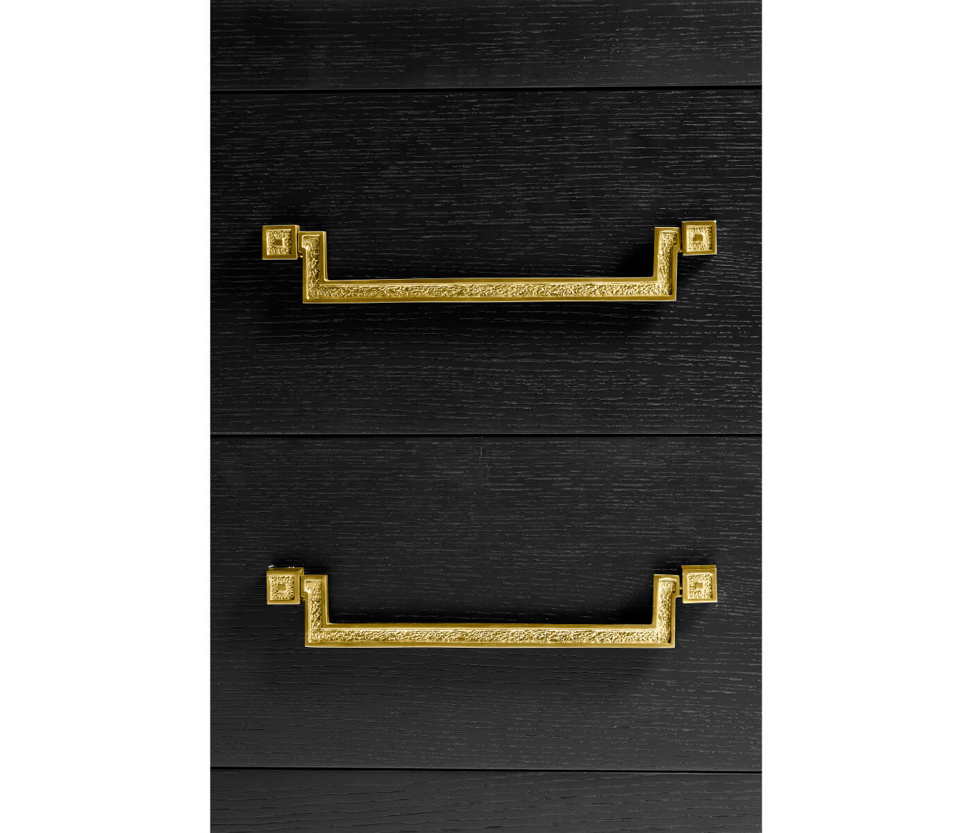 Ebonised Oak Bedside Cabinet