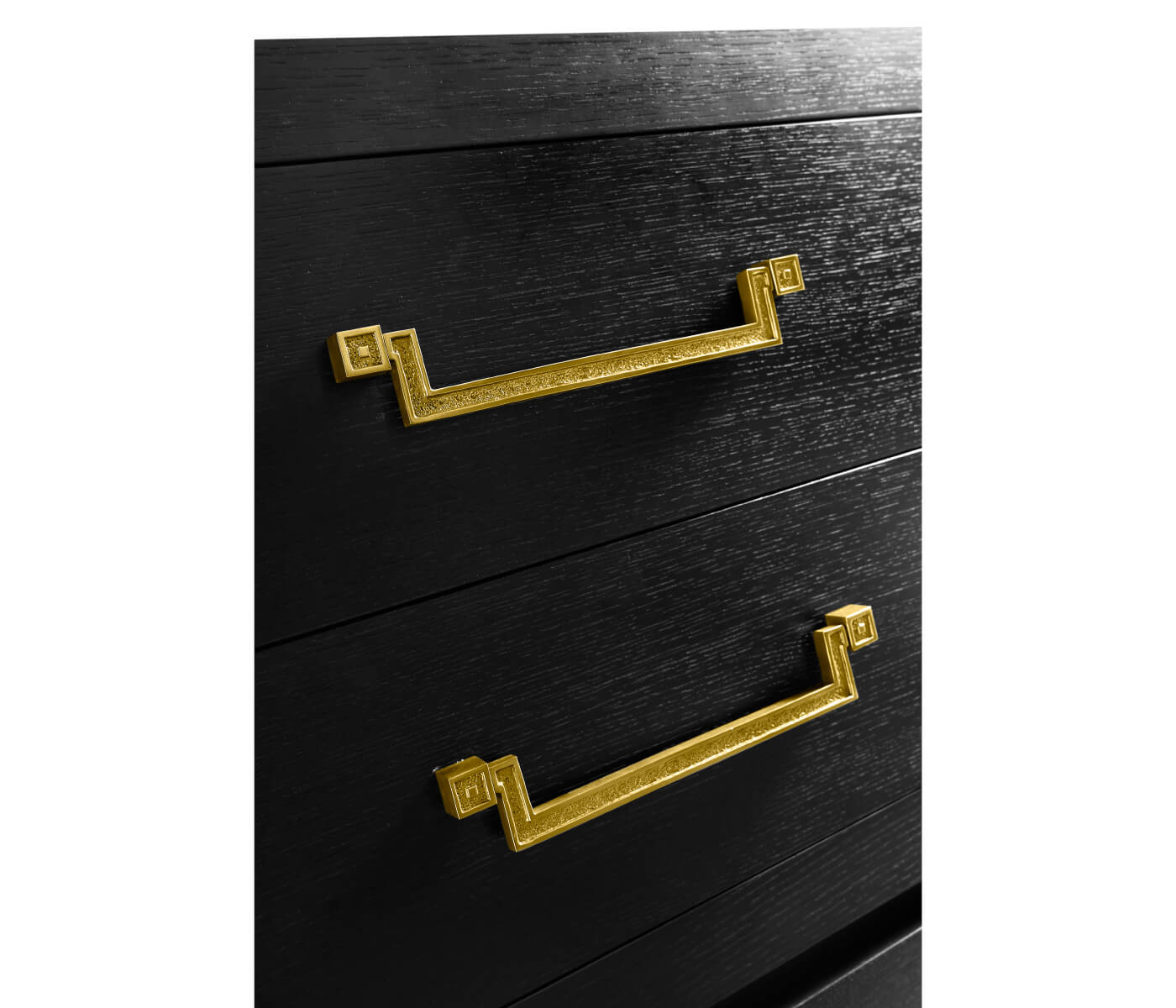 Ebonised Oak Bedside Cabinet