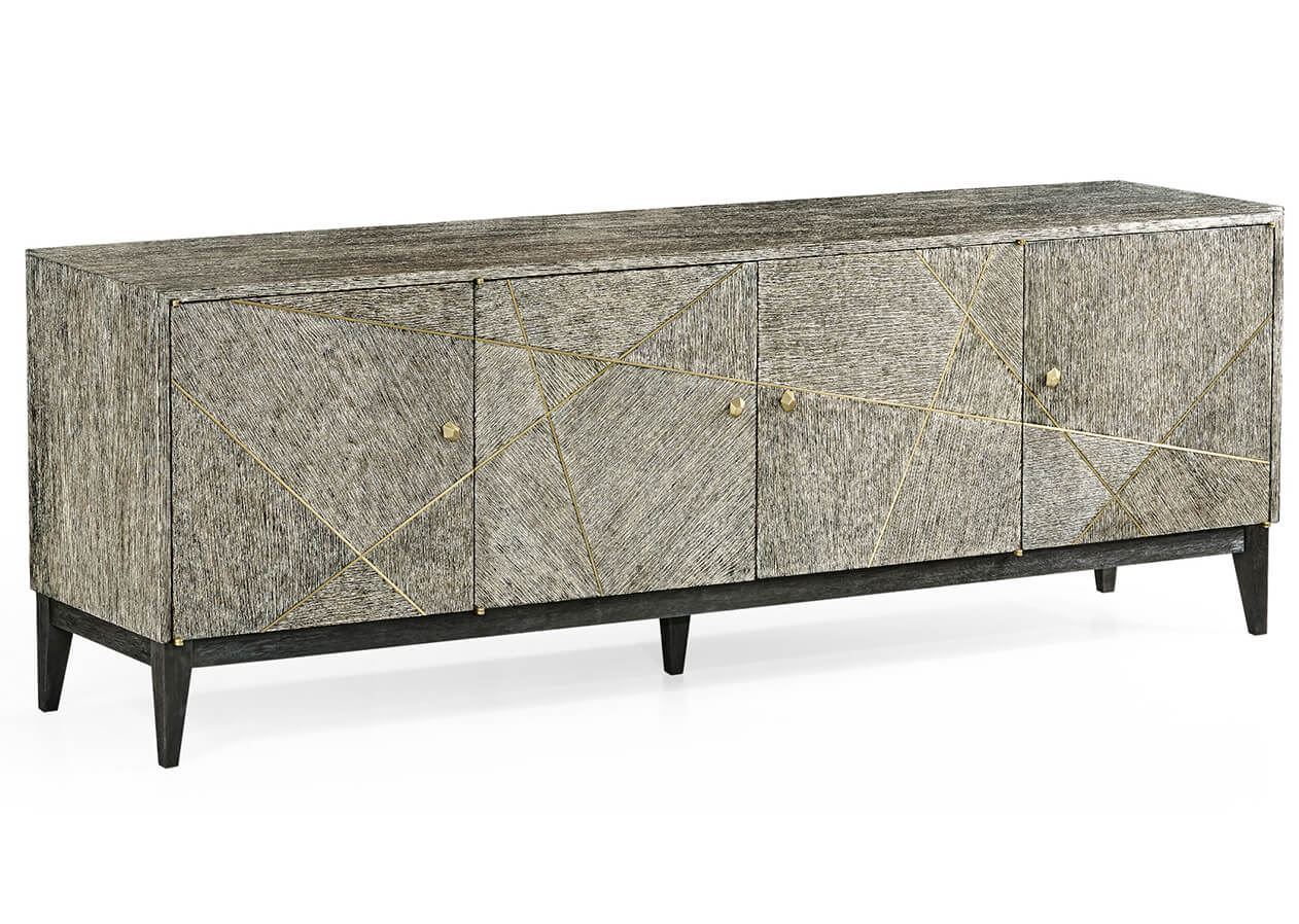 Geometric Entertainment Cabinet - Large