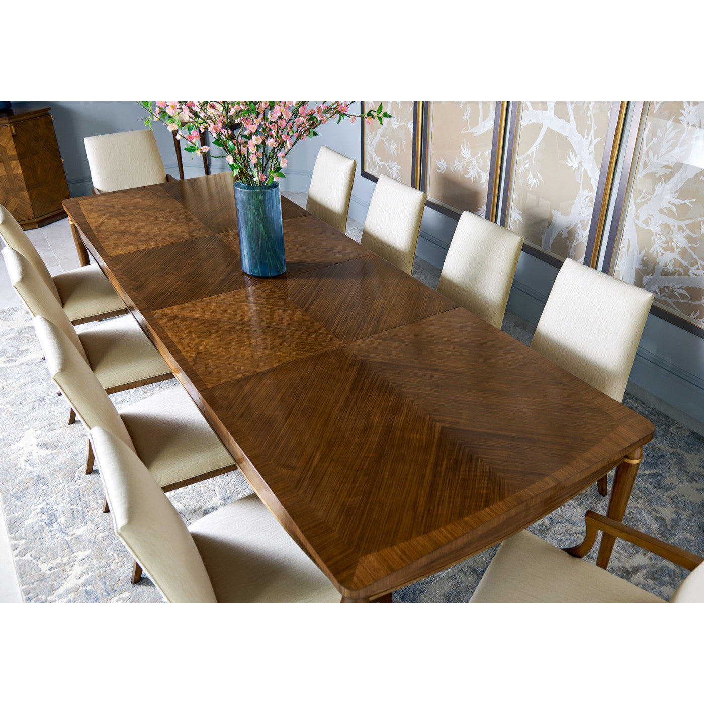 Toulouse Walnut Extending Dining Table 182-305cm - Jonathan Charles