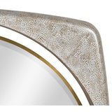 Garonne Eggshell Framed Mirror - Large - Jonathan Charles
