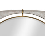 Garonne Eggshell Framed Mirror - Large - Jonathan Charles