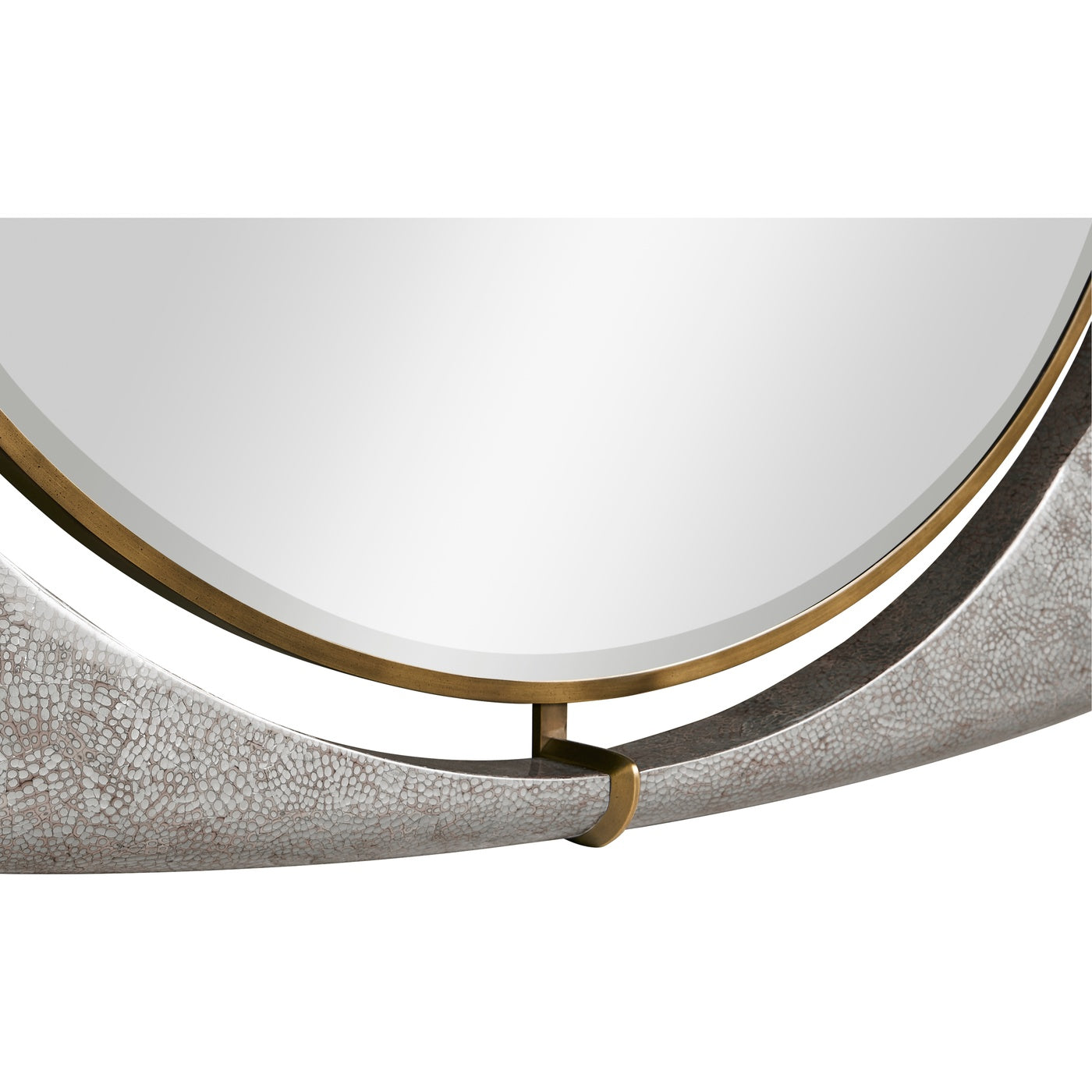 Garonne Eggshell Framed Mirror - Large - Jonathan Charles