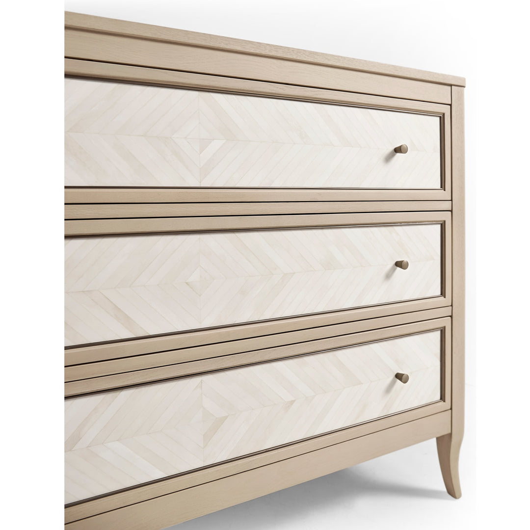 Berm Three Drawer Chest - Jonathan Charles