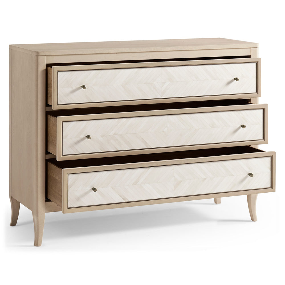 Berm Three Drawer Chest - Jonathan Charles