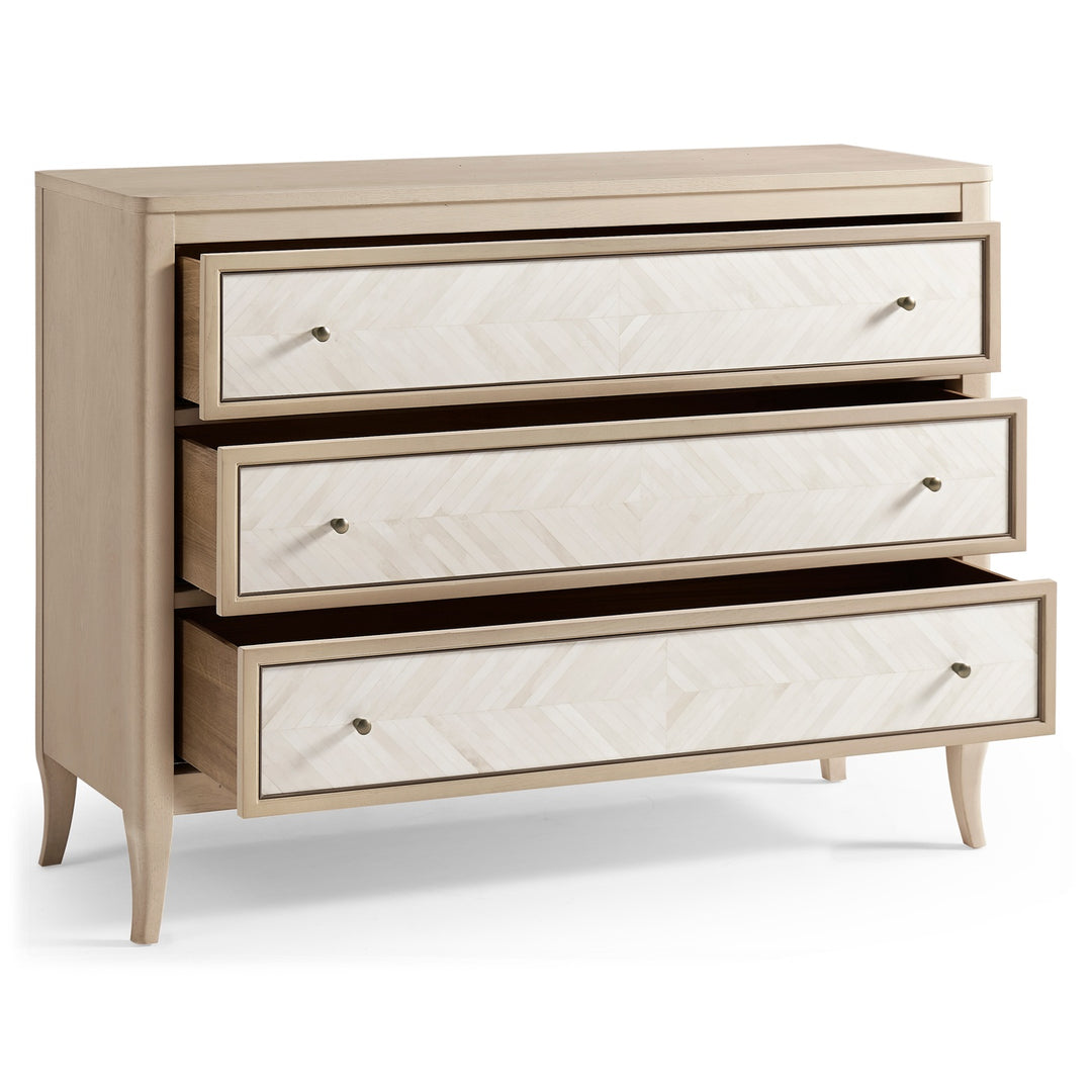 Berm Three Drawer Chest - Jonathan Charles