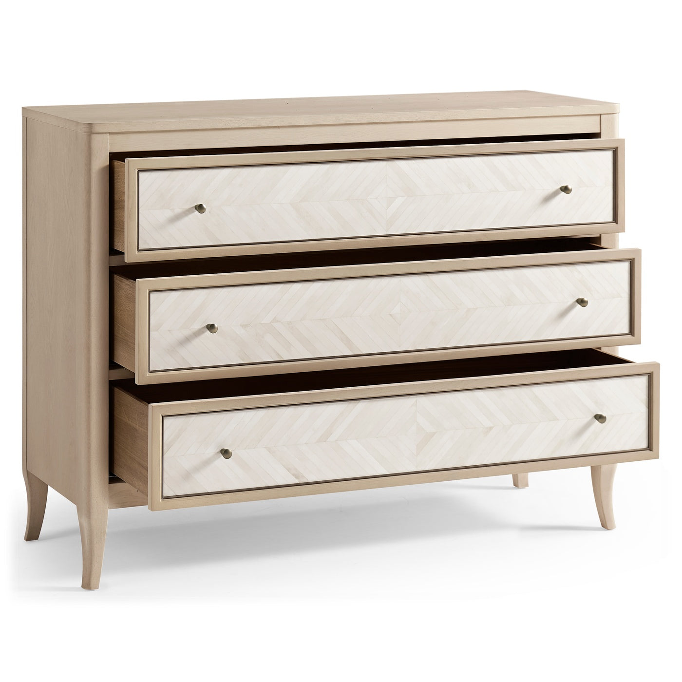 Berm Three Drawer Chest - Jonathan Charles