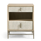 Clapotis Danish Cord Narrow Nightstand - Jonathan Charles