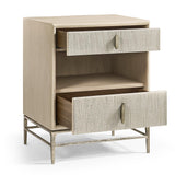 Clapotis Danish Cord Narrow Nightstand - Jonathan Charles