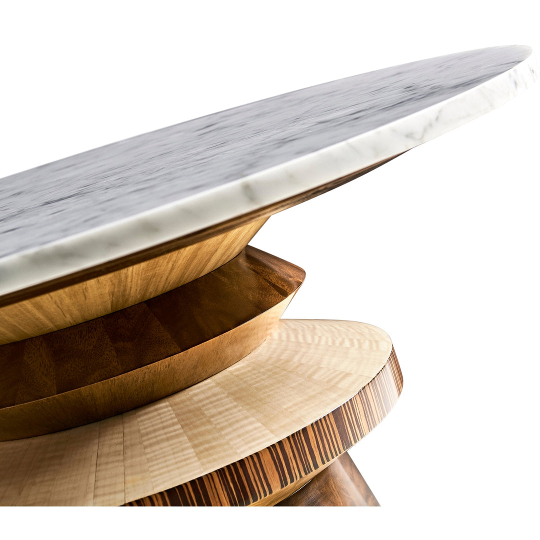 Rook Round Cocktail Table - Jonathan Charles
