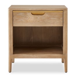 Tabi Natural Wood Side Table - undefined