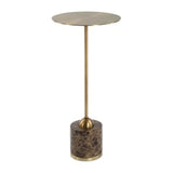 Verlin Brass Drink Table - undefined