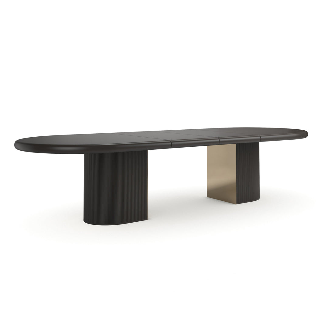 Oblique Dining Table Extending 230-292cm - Caracole