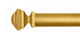 Castel Kubisk stångände Ø50mm (par) — Castel Houlès — Guld