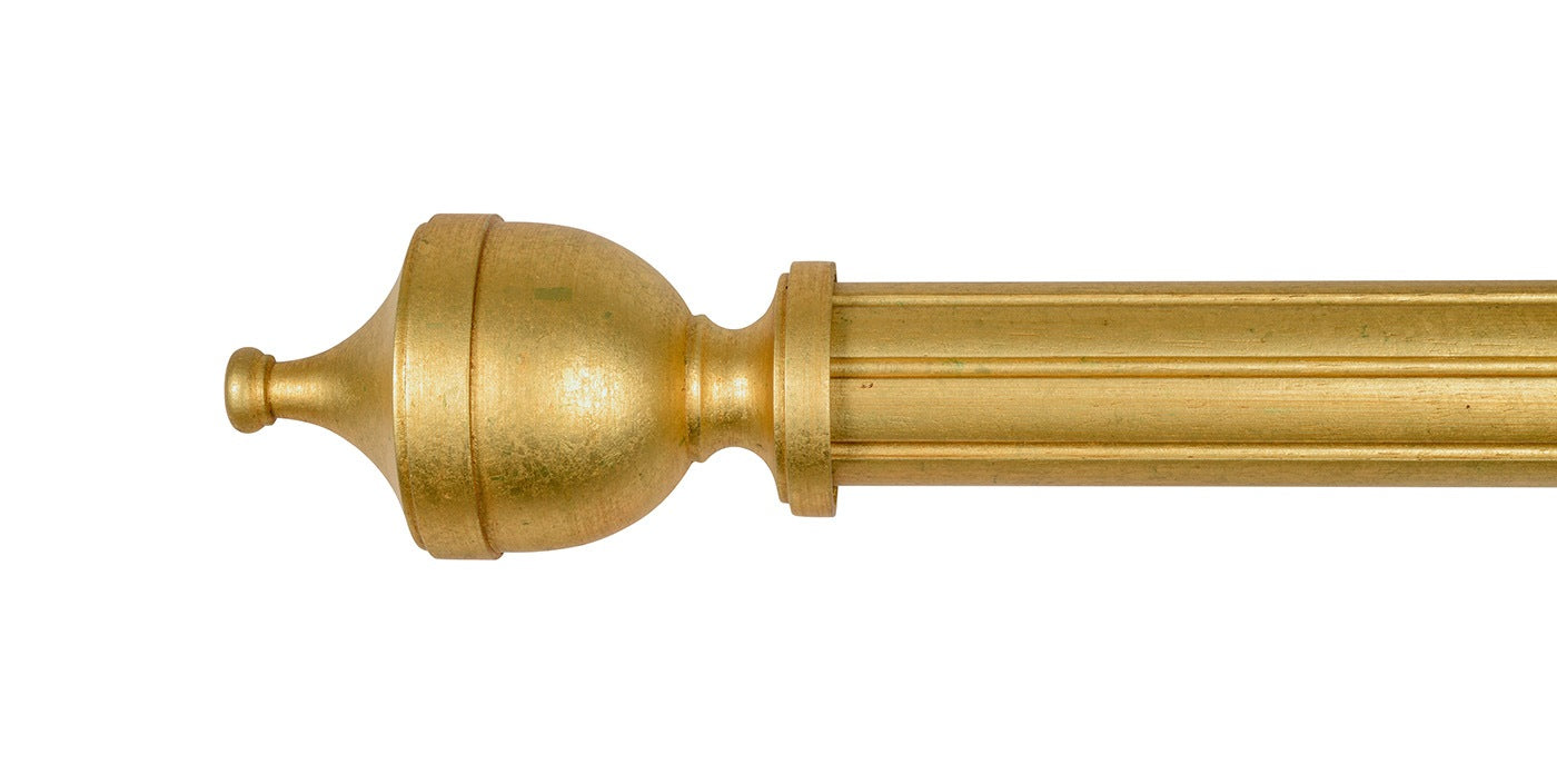 Castel Vasform stångände Ø50mm (par) — Castel Houlès — Guld