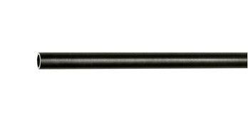 City Gardinstång Ø14mm 180cm — Mattborstad svart