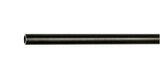 City Gardinstång Ø14mm 180cm — Mattborstad svart