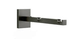 City Dubbelt väggfäste 140mm Ø14mm — Mattborstad svart