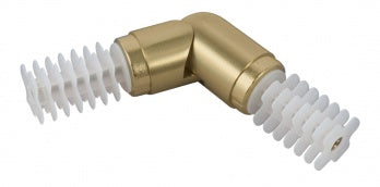 Auro Hörnkoppling — Brushed brass