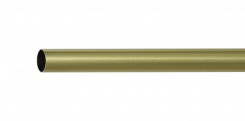 Auro Stång stål Ø16mm 180cm — Brushed brass