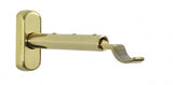 Auro Justerbart väggfäste Ø25mm — Shiny brass