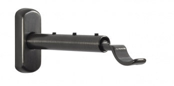 Auro Justerbart väggfäste Ø25mm — Black nickel