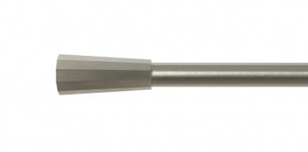 Auro Etoile stångände Ø25mm (par) — Brushed steel
