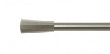 Auro Etoile stångände Ø25mm (par) — Brushed steel