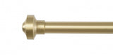 Auro Dome stångände Ø25mm (par) — Brushed brass