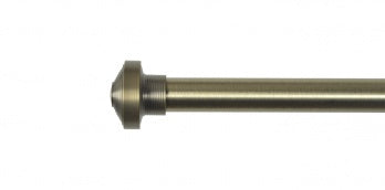 Auro Dome stångände Ø25mm (par) — Antique brass