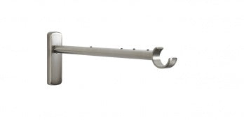 Auro Långt justerbart väggfäste Ø31mm — Brushed steel