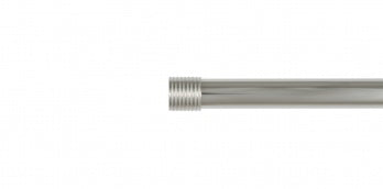 Auro Cabochon stångände Ø16mm (par) — Nickel