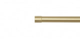 Auro Cabochon stångände Ø16mm (par) — Brushed brass