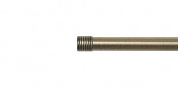 Auro Cabochon stångände Ø16mm (par) — Antique brass