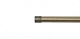 Auro Cabochon stångände Ø16mm (par) — Antique brass