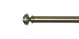 Auro Regency stångände Ø25mm (par) — Antique brass