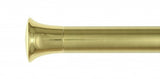 Auro Absis stångände Ø31mm (par) — Shiny brass