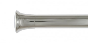 Auro Absis stångände Ø31mm (par) — Nickel