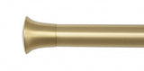 Auro Absis stångände Ø31mm (par) — Brushed brass