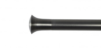 Auro Absis stångände Ø31mm (par) — Black nickel