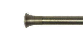 Auro Absis stångände Ø31mm (par) — Antique brass