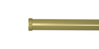Auro Bouchon stångände Ø31mm (par) — Matt brass