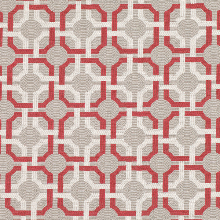 Orton Red Tulip - Romo Tyg